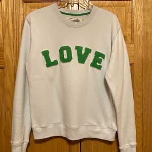 Tory Burch, Tory Sport LOVE sweatshirt Size Small